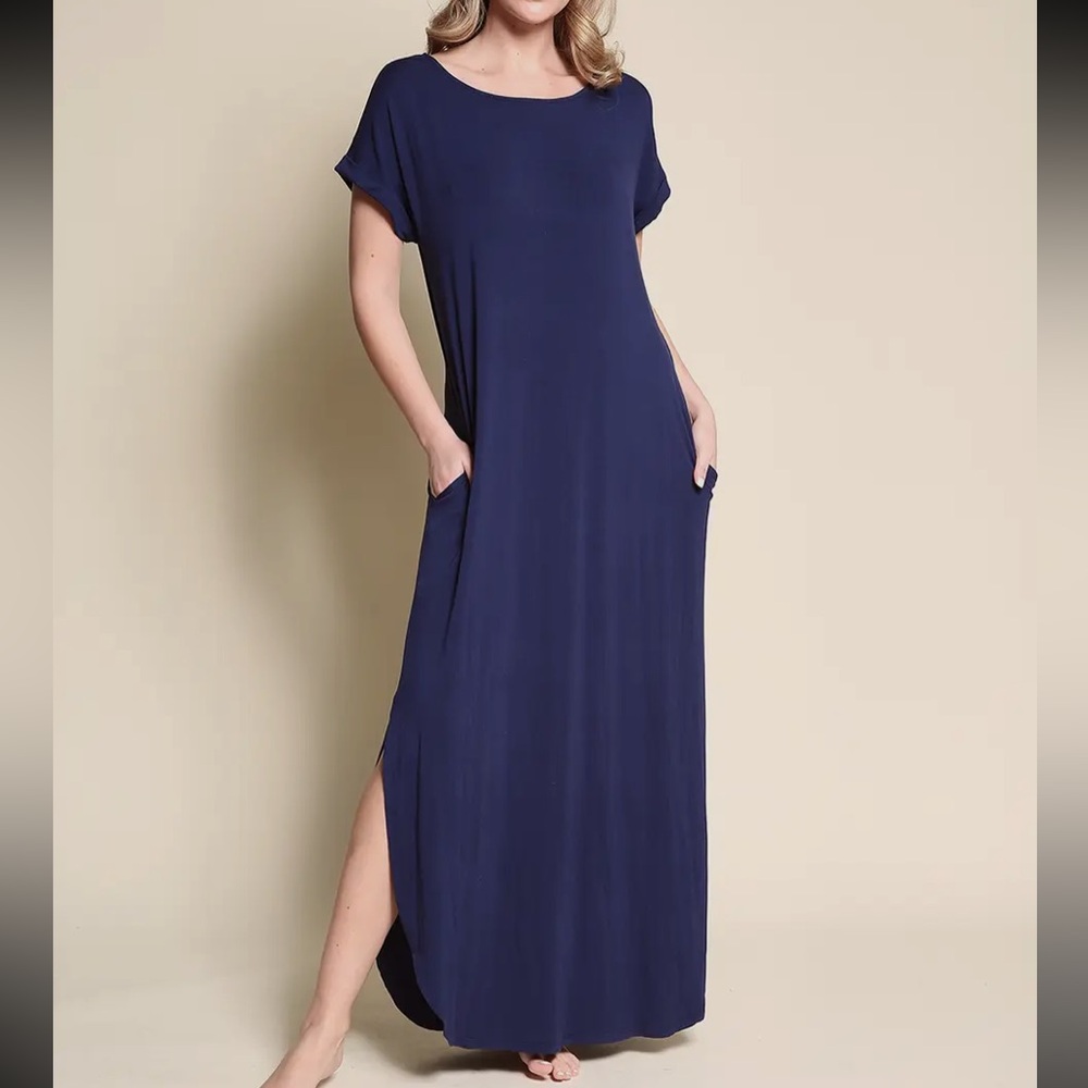 Description in photos, navy blue